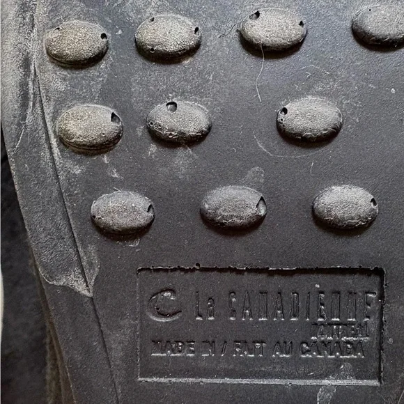 La Canadienne Black Suede Wedge Shoes – Tagged Size 8 (Fits 7.5) - Picture 3 of 3